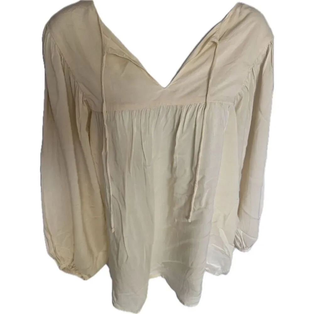 Z Supply Peasant Cottagecore Renaissance Shirt Women’s Reg XL V729